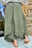 Made in Italy Dalston Needlecord Parachute Skirt Khaki /9 =